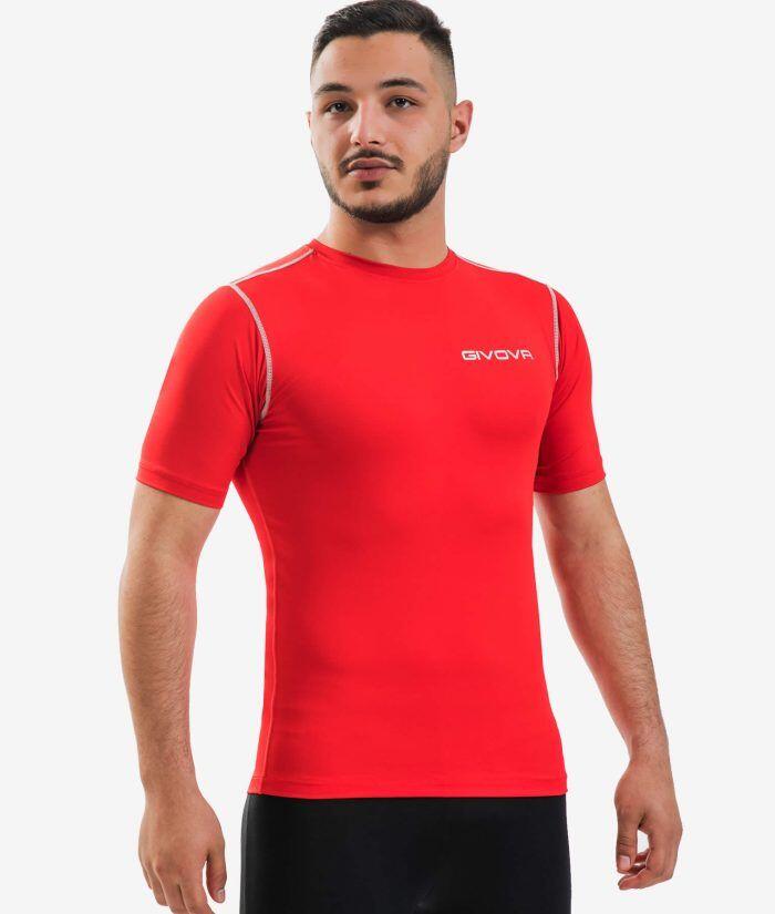 Tricou sport bărbați Givova Corpus 2 Roșu 2xl