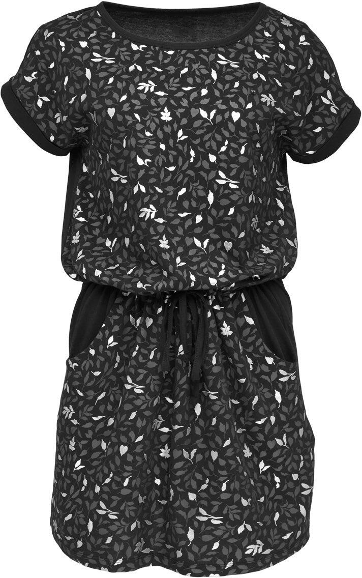 ZSPORT Vestido feminino elegante Aslaris em preto