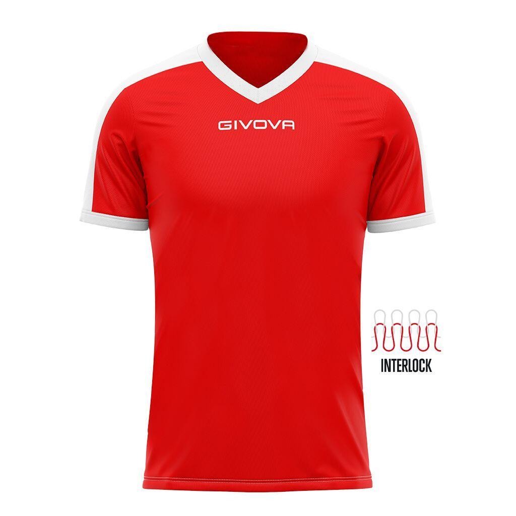 Koszulka piłkarska dla dorosłych Givova Revolution Interlock