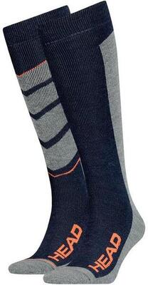 Calcetines de esquí V-Shape para niños - 2 pares, talla 31-34
