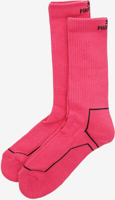 Puma unisex performance neon roze sportsokken 2-pakken 39-42