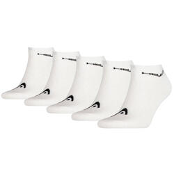 Pack de 5 Chaussettes de Sport Unisex en Coton Respirant