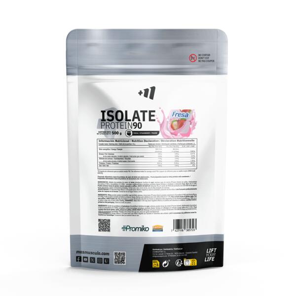Isolato 90 CFM - 500 g Fragola MASMUSCULO 2/6
