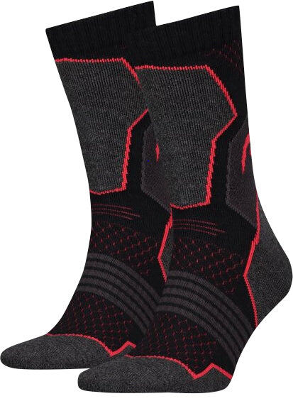 ZEAGLE Atmungsaktiven Unisex-Wandersocken 2-Pack-Größe 35-38