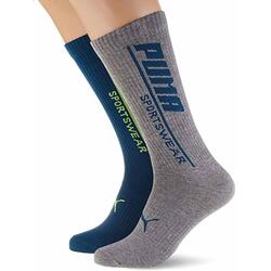 Chaussettes de sport Puma pour hommes 43-46 en coton respirant