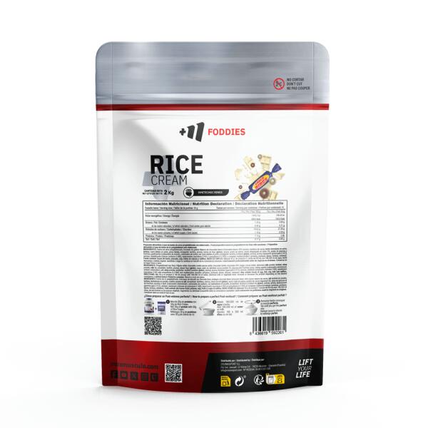 Rice cream - 2kg Chocolate branco com Choco Rings da Masmusculo Supplements 2/4