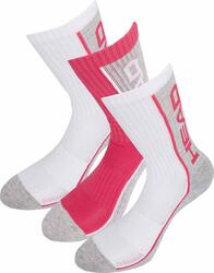 Chaussettes d'équipe de performance pour femmes 3-pack 35-38 Coton respirant