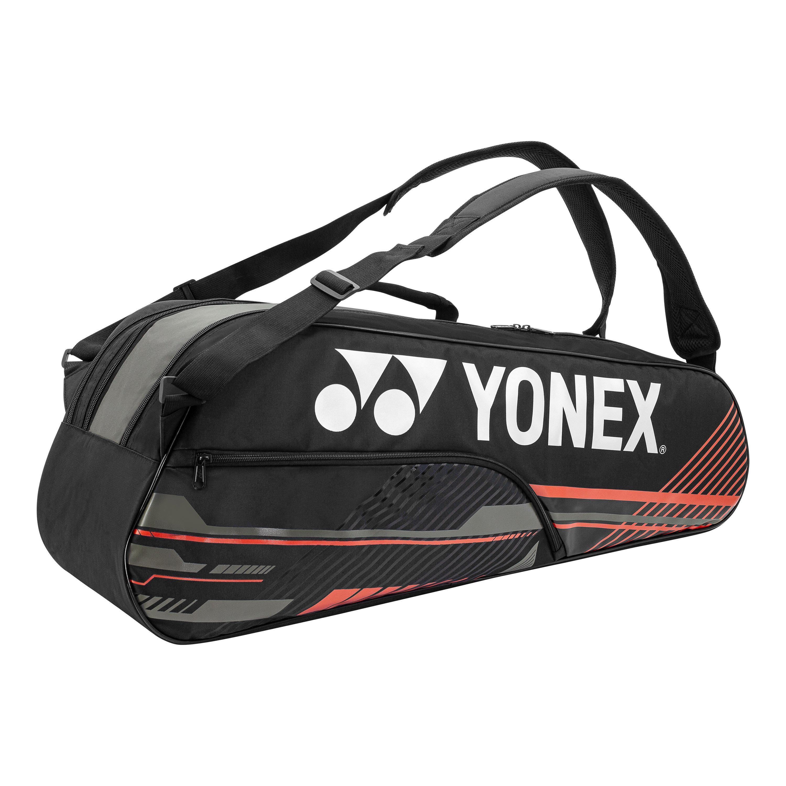 TWS シンユ　バパケ RACQUET BAG BT6 ACE2-Q014-324-1226 JET BLACK / DEEP LICHEN GREEN