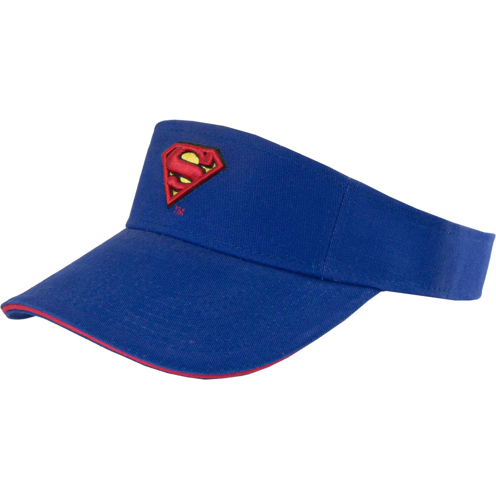 Spiderman - Casquette Glemo Superman Unisexe, 100 % Coton, Réglable 54–58 Cm - Casquette - Bleu|rouge - 560 Mm - Decathlon