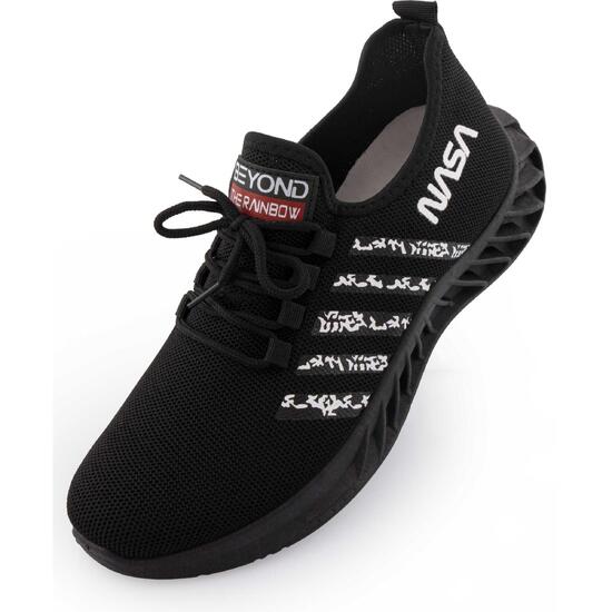 Czarne sneakersy męskie NASA rozmiar 42 - Styl i komfort kosmiczny