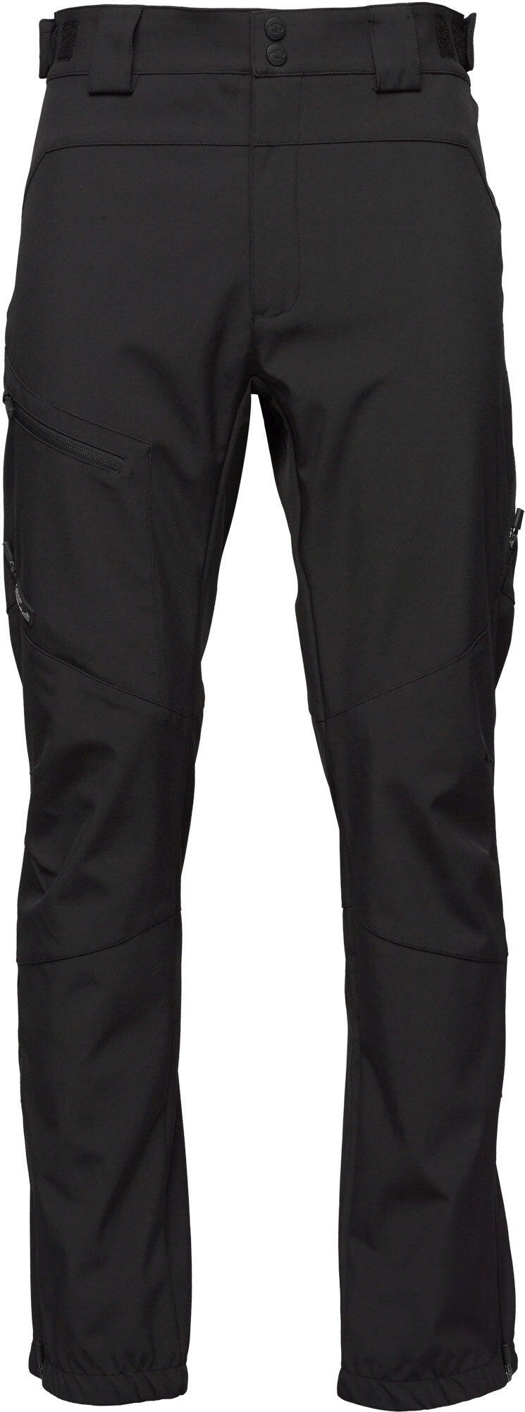 HSN Herren Softshell Hose 2XL - Lunal Schwarz Winddicht
