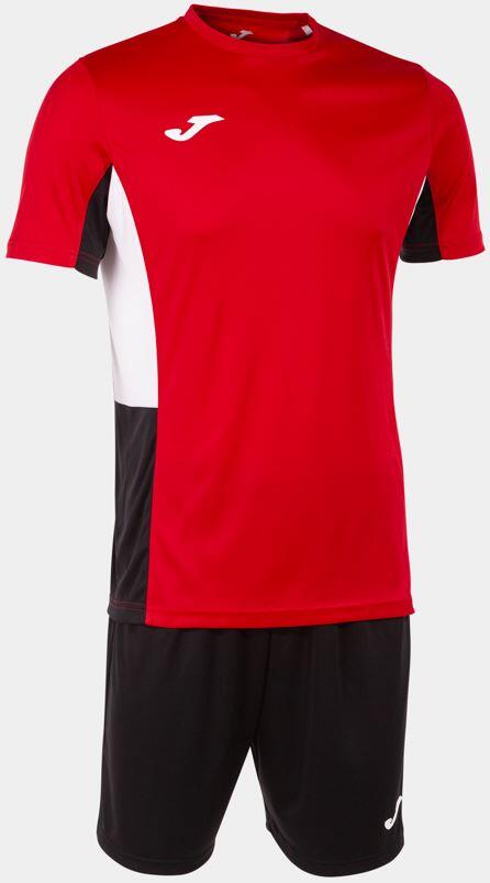 JOMA Joma Danubio II Sportset für Kinder in Rot, Schwarz und Weiß