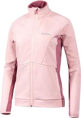 Dames softshell jas climatex sita roze - waterdicht