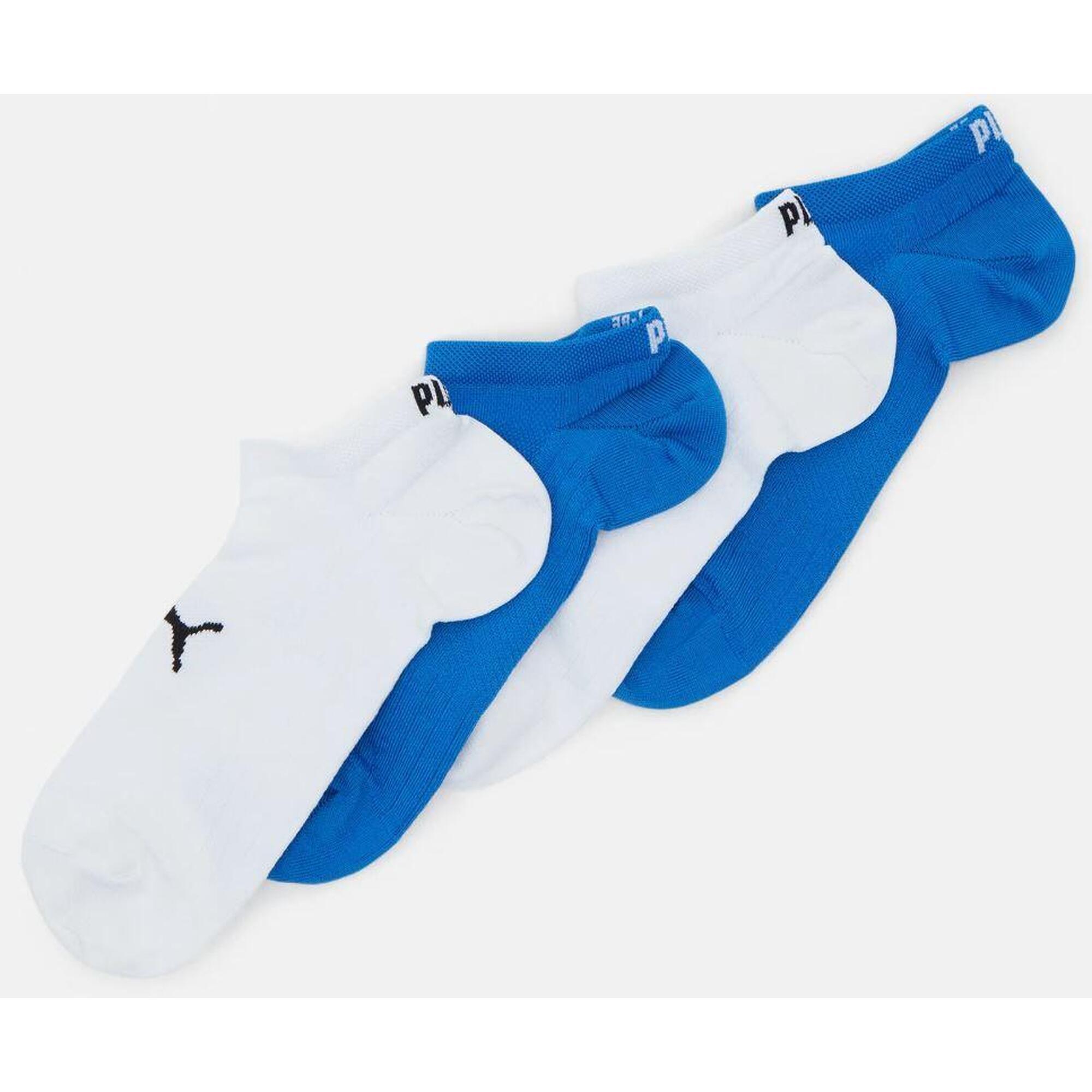 Skarpetki PUMA Sport Niskie 4 Pary Niebiesko-Białe 39-42