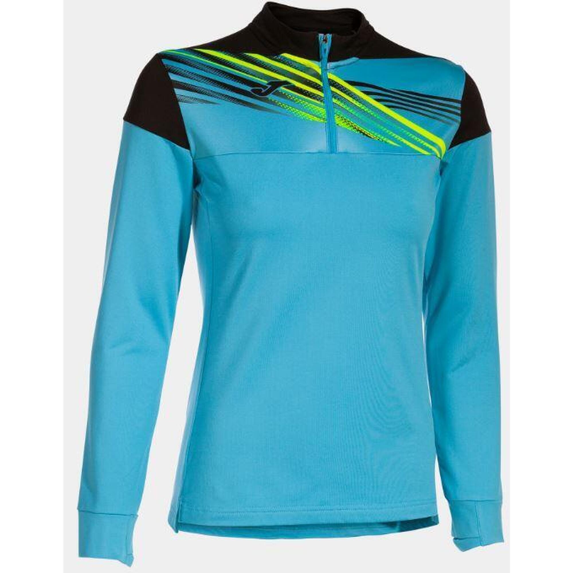 Bluza z kapturem Joma Elite X dla kobiet - Turkusowa i czarna