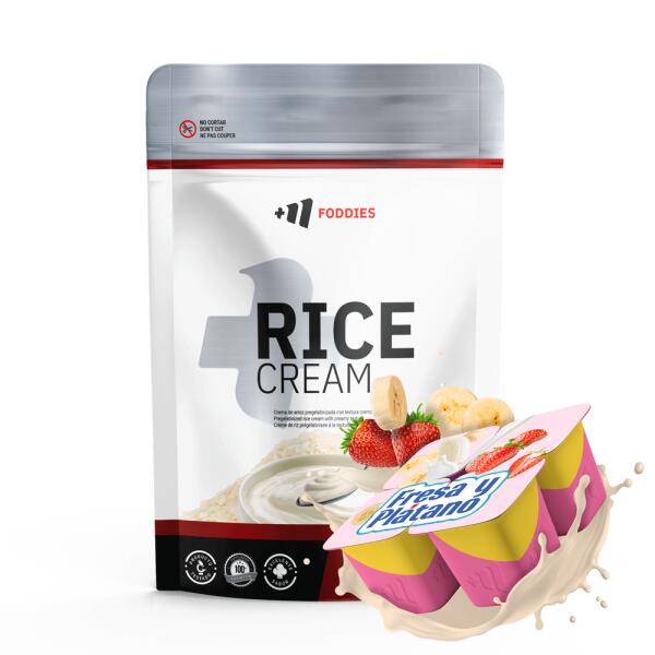 MMSUPPLEMENTS Rice Cream (Creme de Arroz) - 1kg Morango Banana da MM Supplements