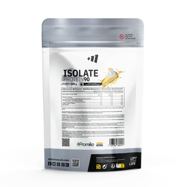 Isolate 90 CFM - 500 g Gâteau au citron de MASmusculo 2/6
