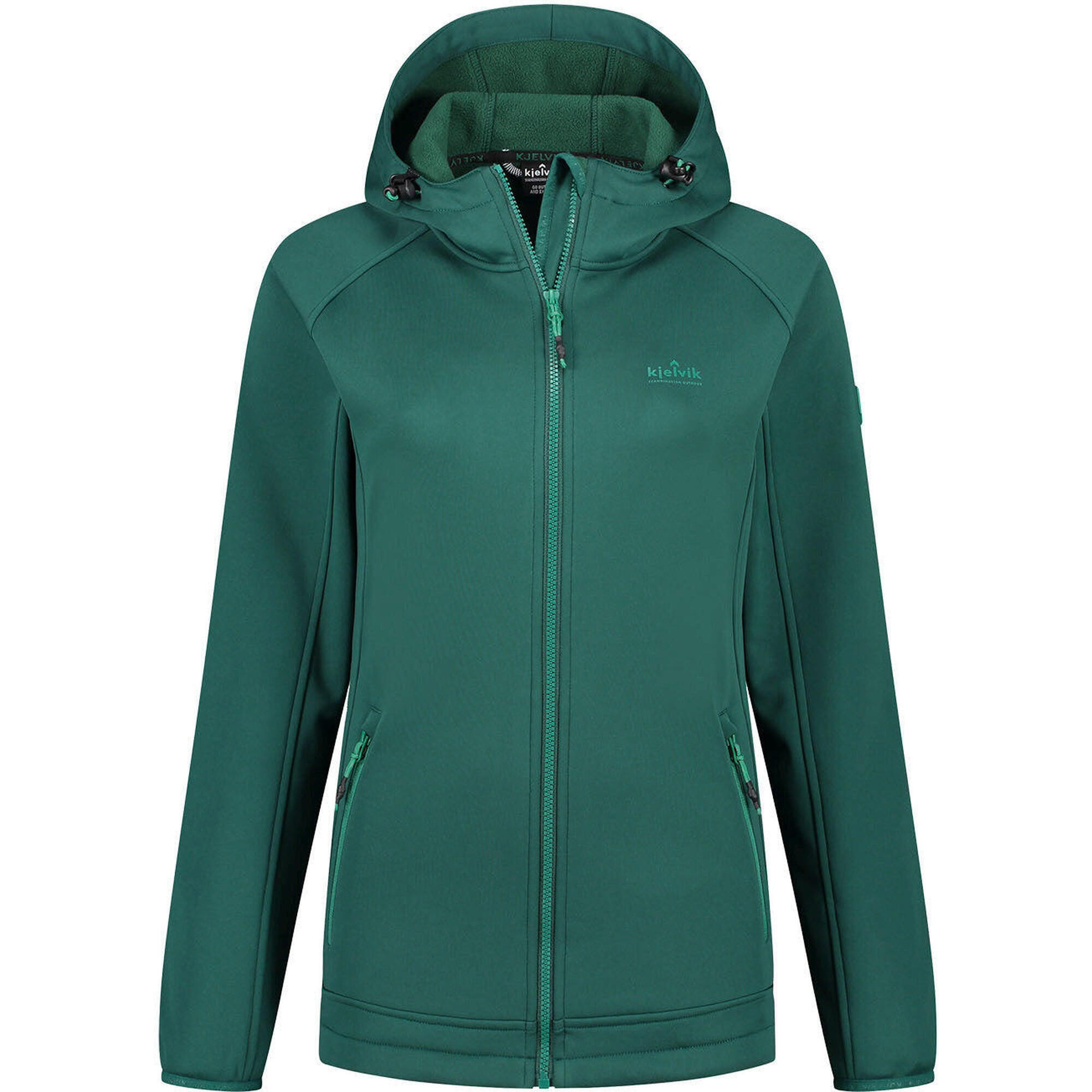 Damska Kurtka Softshell Kjelvik Kelly - Wodoodporna