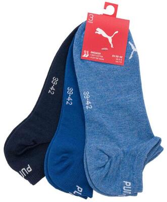 Puma unisex lage sokken - 3 paar comfortabel en ademend