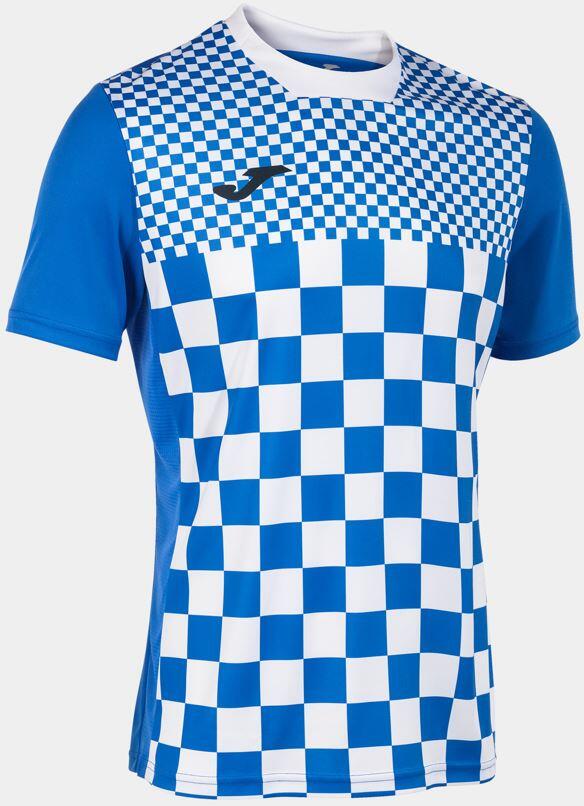JOMA Maglia Sportiva Joma Flag III Royal White L - Leggera e Traspirante