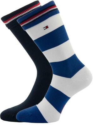 Tommy hilfiger heren rugby sokken 39-42 katoen