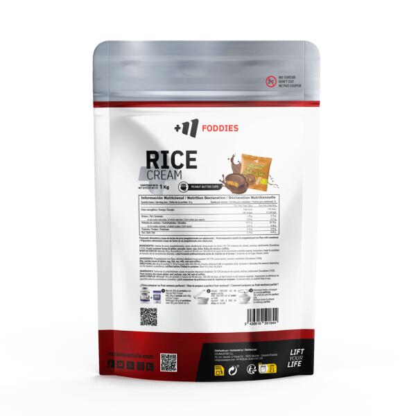 Rice Cream (Crème de Riz) - 1kg Tasses de beurre d'arachide de MASmusculo 2/6