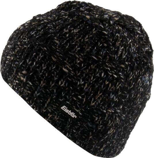 Cappello donna Eisbär Netta 50 cm nero
