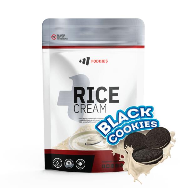 MMSUPPLEMENTS Rice Cream (Creme de Arroz) - 1kg Biscoitos pretos da MM Supplements