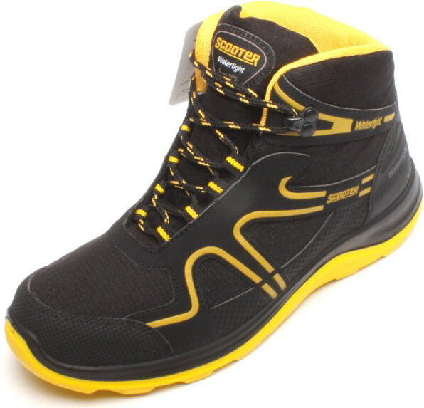 ESCOOTER Herren Wanderschuhe Scooter Razor M1307 - Komfort und Stil aus Leder