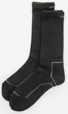 Puma performance crew sportsokken 2-pack zwart 43-46