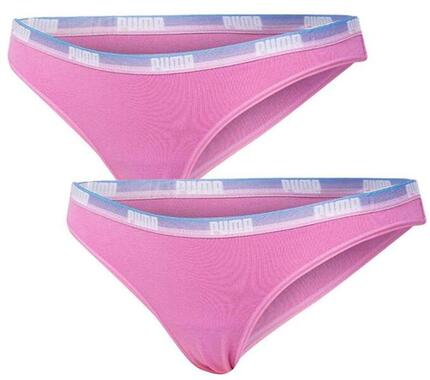 Culottes Puma WMS Bikini 2-Pack Glaze Pink XL - Style et Confort