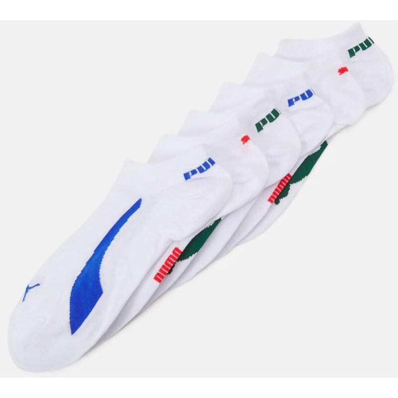 Białe Skarpetki Puma do Sneakersów - Zestaw 6 Par, Rozmiar 43-46