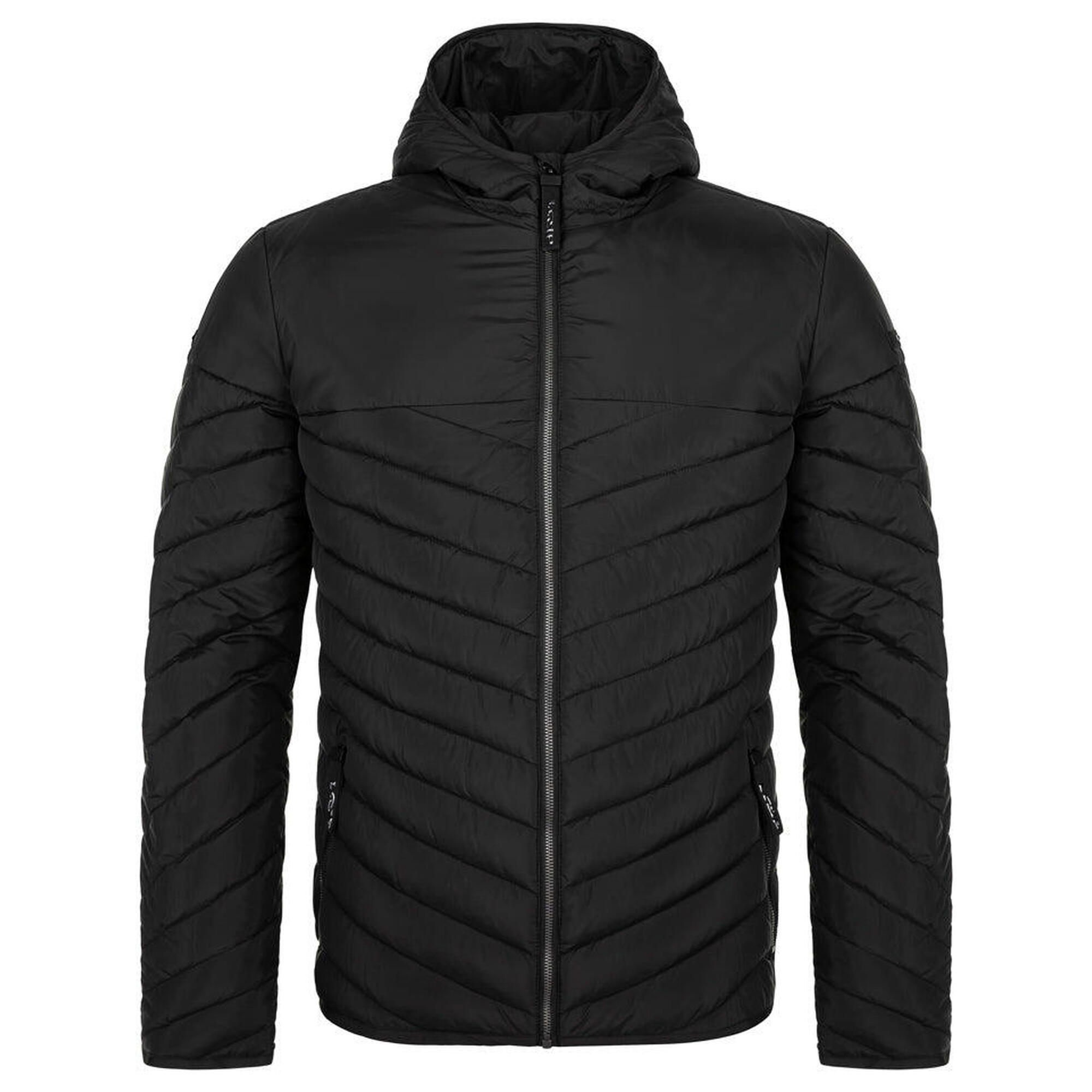 Elegancka Zimowa Kurtka dla Mężczyzn Jenda Black L - Zrównoważona Skóra