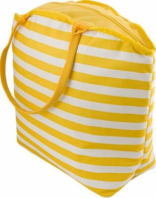Cooler da Spiaggia Giallo e Bianco 20L - Spazioso e Isolante