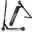 Trotineta RAVEN Evolution Laredo, Negru, 110 mm