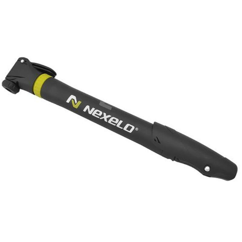 Pompka rowerowa ręczna Nexelo plastikowa 2/2