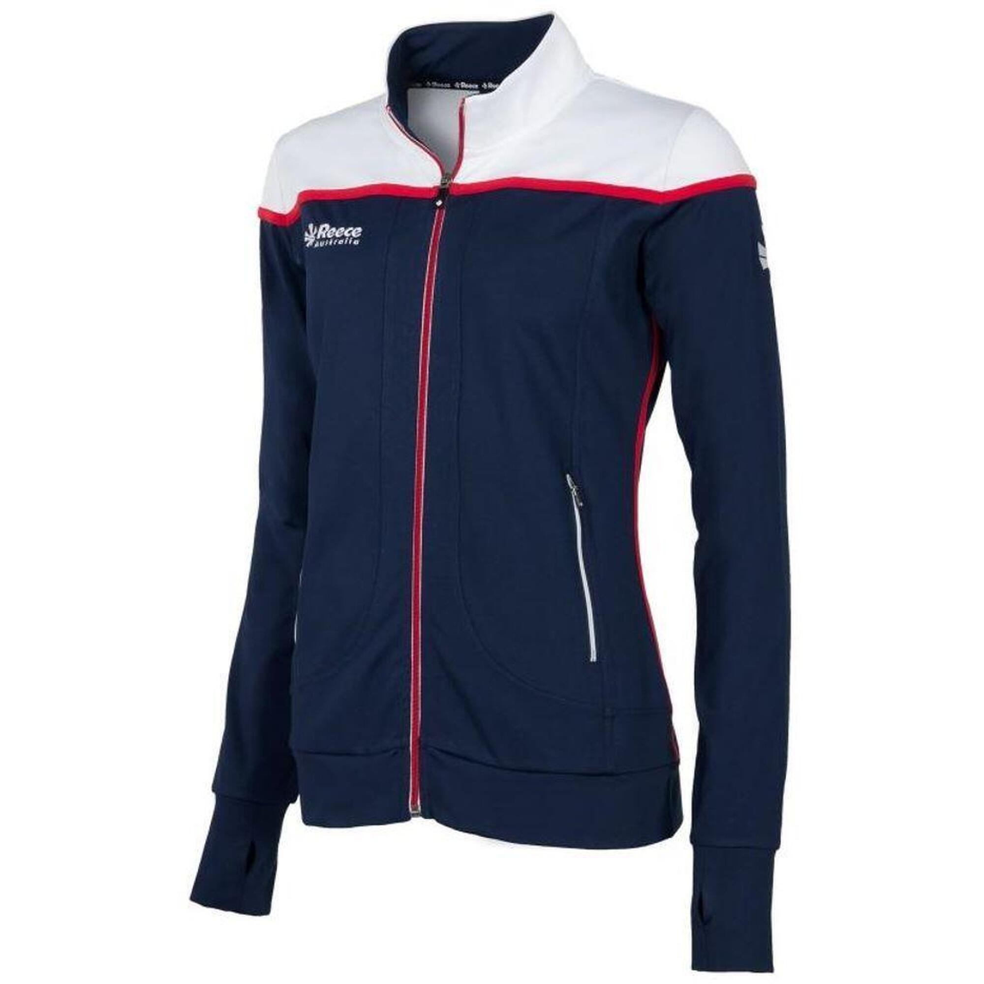 Reece - Veste Universitaire Reece Femme Xl - Marine/blanc - Gilet Manches Longues - Blanc|bleu - 48 Xl - Decathlon