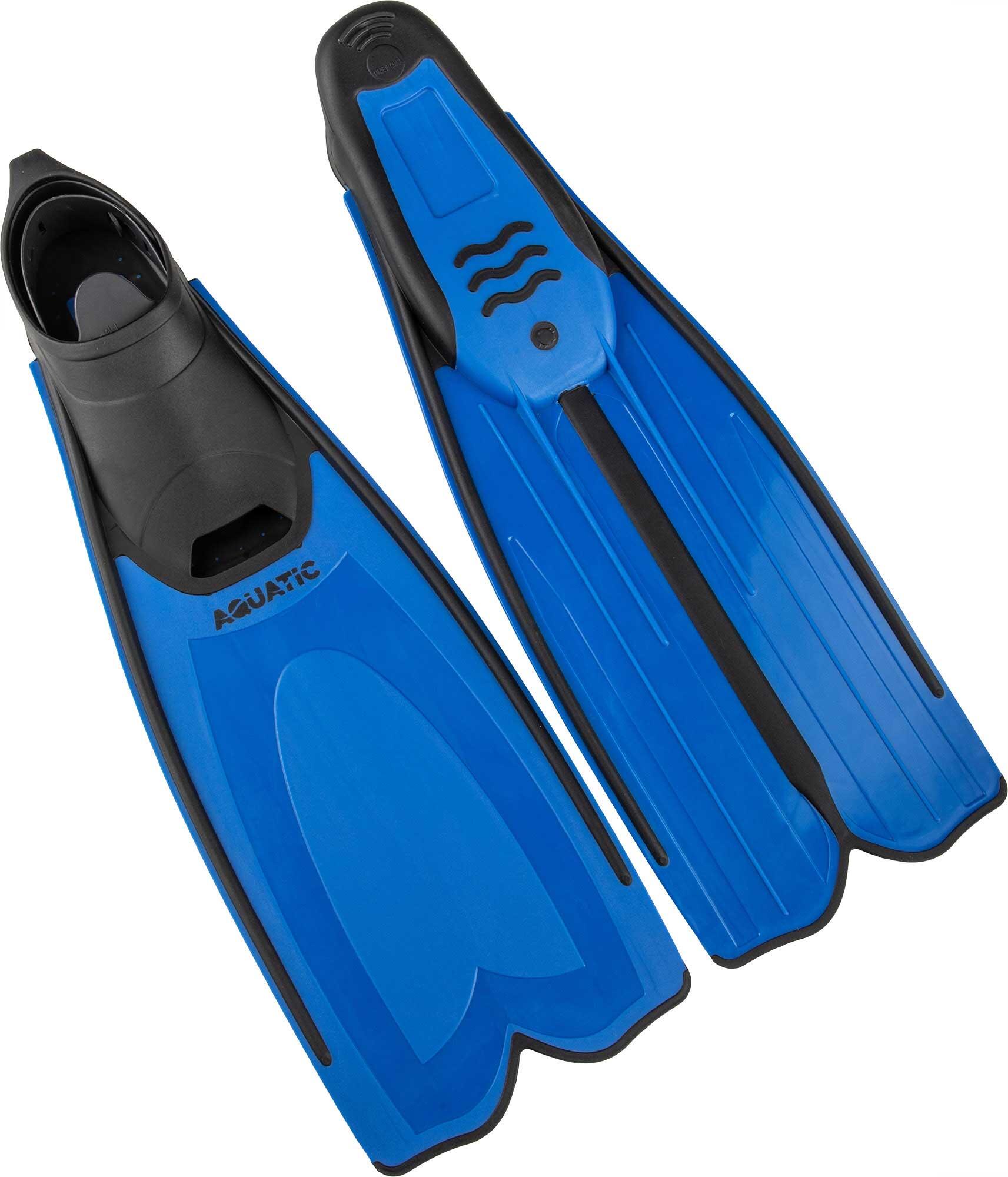 ZAOSU Barbatanas aquáticas Blue Guppy 42-43 - perfeitas para aventuras subaquáticas