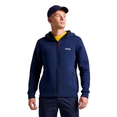 Slam act hoodie met volledige zip volwassenen