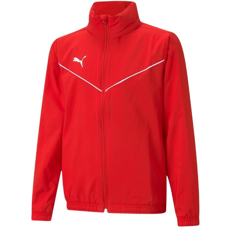 PUMA Puma Teamrise All Weather Jkt Jr Rote Jacke Kind