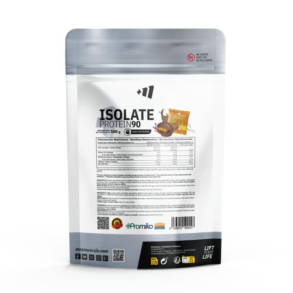 Isolate 90 CFM - 500 g Peanut Butter Cups MASMUSCULO 2/6