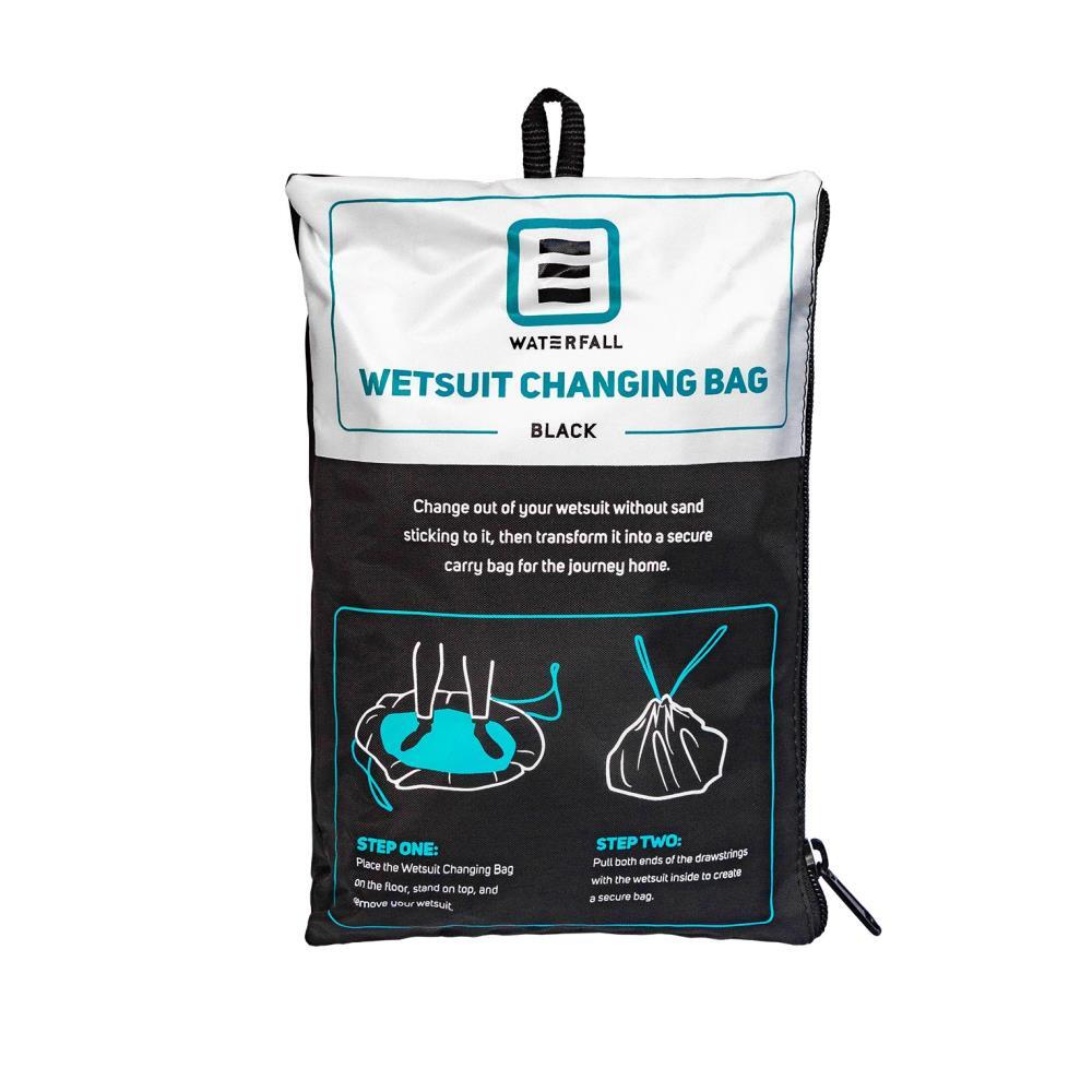 Borsa per Muta da Surf Waterfall Nera 3/4