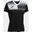 Tricou pentru doamne durabile Joma eco supernova alb-negru m