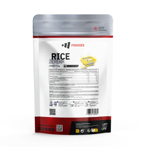 Rice Cream (Creme de Arroz) - 1kg Creme de Baunilha da Masmusculo Supplements 2/6