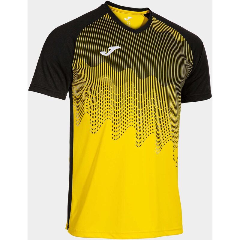 Tricou pentru bărbați Joma Tiger VI Geel-Zwart 3xs Sport