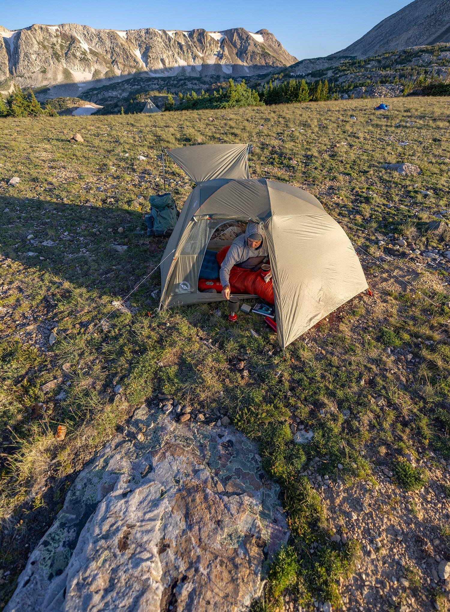 Materac turystyczny Big Agnes Zoom UL Insulated Regular - amber glow 4/4
