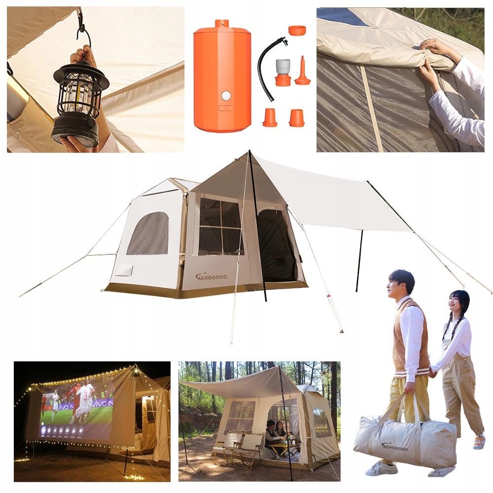 Namiot pompowany z automatyczną pompką Aerogogo Glamping Tent Yuan ZT1-02 7/7