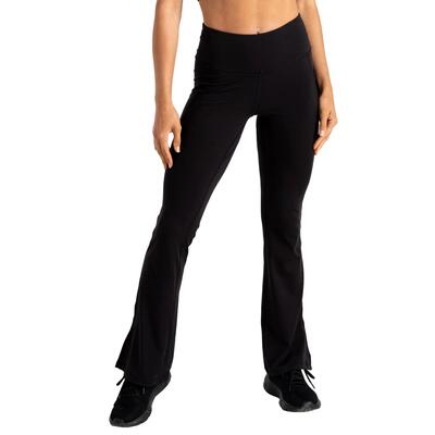 Dames refresh uitlopende legging (zwart)