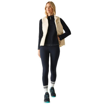 Legging De Randonnée Uni À Taille Haute MONIRA Femme (Turquoise Pastel)