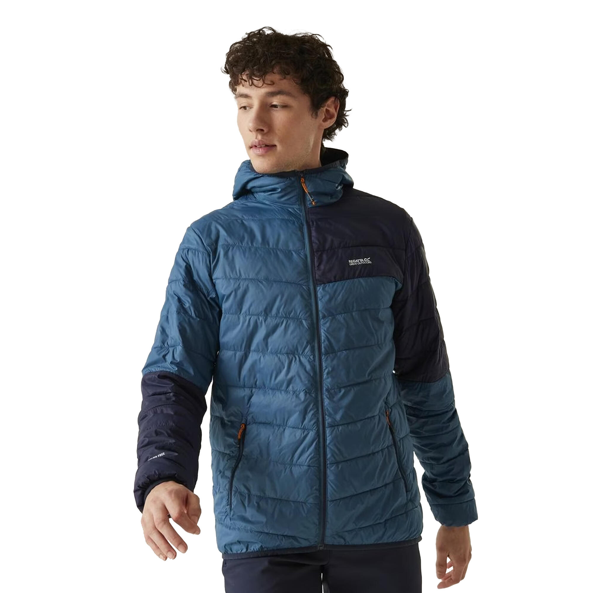 Veste Matelassée HILLPACK Homme (Bleu Marocain / Bleu Marine) 4/5